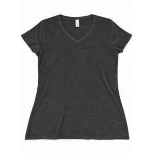 Gray Vneck Tee